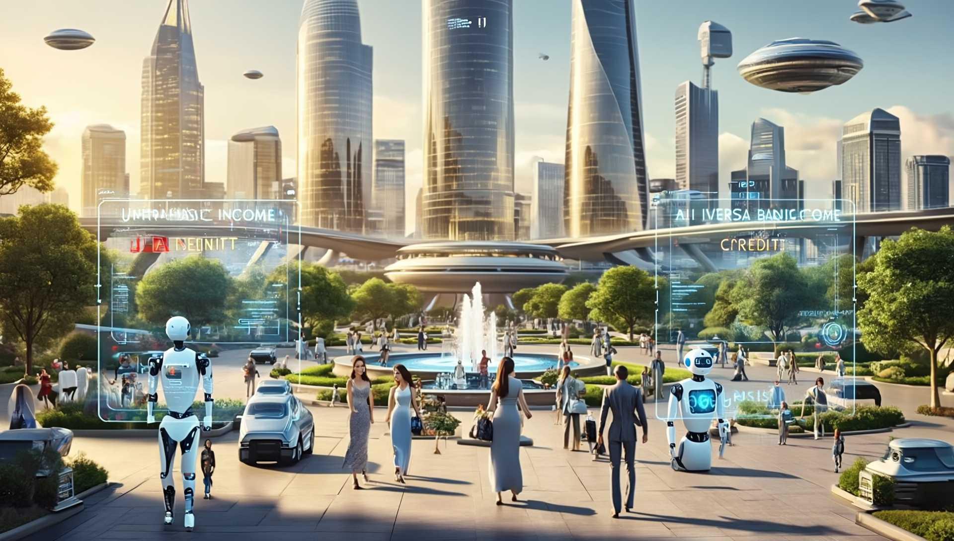 Future city / automation visual